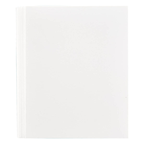 Porcelain BetterPress Cotton 8-1/2 x 11" Sheets - 25 Pack