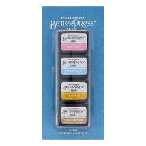 Nature Tones BetterPress Ink Mini Set - 4 Pack