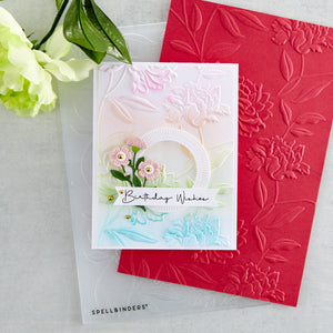 Beautiful Blooms 3D Embossing Folder