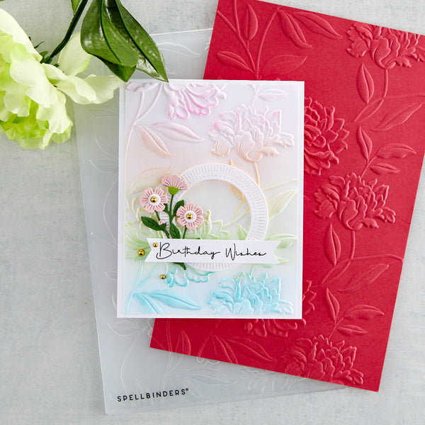Beautiful Blooms 3D Embossing Folder
