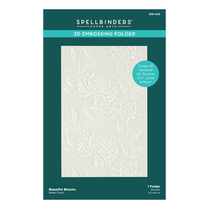 Beautiful Blooms 3D Embossing Folder
