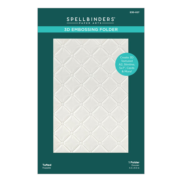 Tufted 3D Embossing Folder