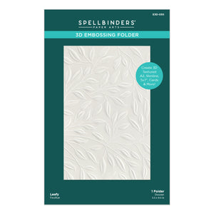 Leafy 3D Embossing Folder
