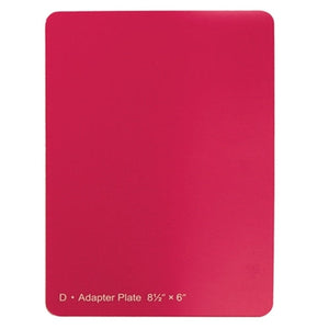 Grand Calibur Junior Raspberry Spacer Plate 8.5 x 6