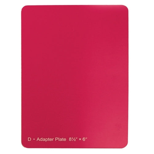 Grand Calibur Junior Raspberry Spacer Plate 8.5 x 6