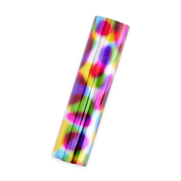 Glimmer Hot Foil Roll – Rainbow Confetti