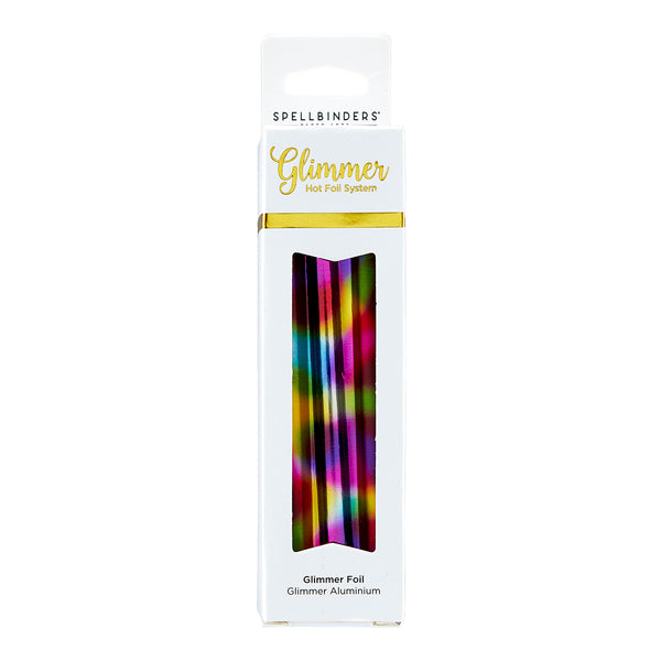 Glimmer Hot Foil Roll – Rainbow Confetti