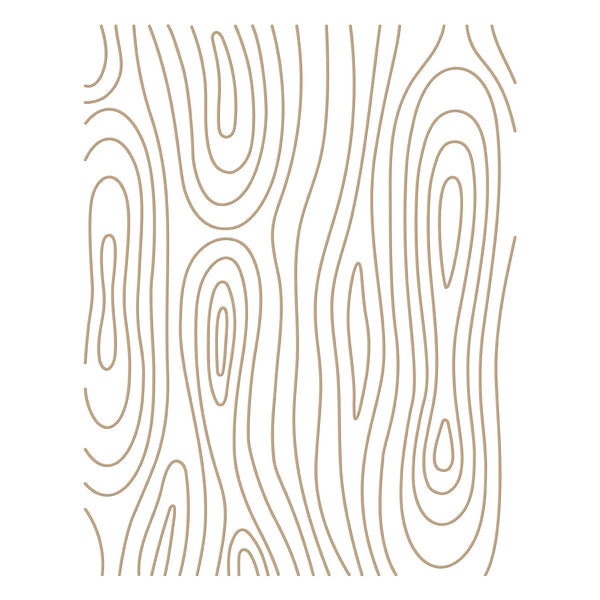 Woodgrain Background Glimmer Hot Foil Plate from Sealed for the Holidays Collection