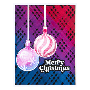 Ranger Clear Stamp Set Halftone Holiday by Simon Hurley create.