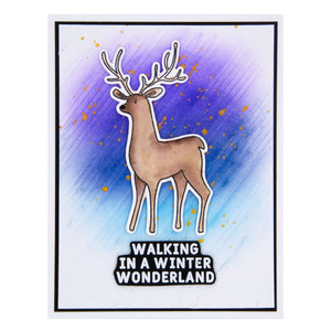 Ranger Clear Stamp Set Winter Woodland by Simon Hurley create.