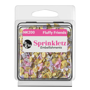 Fluffy Friends Sprinkletz by Buttons Galore & More