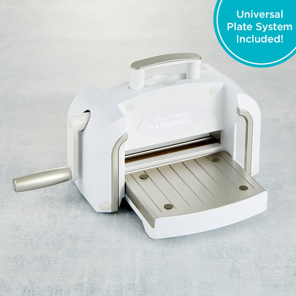 New & Improved Platinum SIX Machine with Universal Plate System