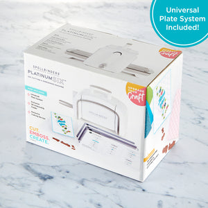New & Improved Platinum SIX Machine with Universal Plate System