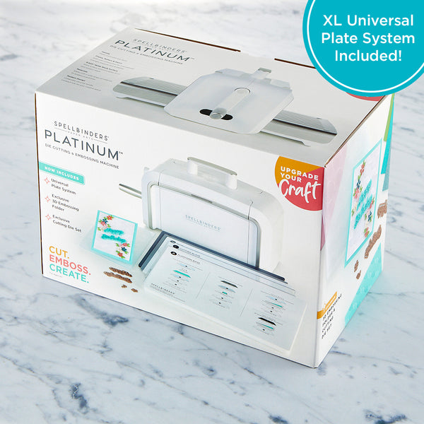 8.5" Platinum Die Cutting Machine with Universal Plate System