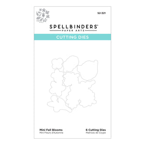 Mini Fall Blooms Etched Dies from the Fall Traditions Collection