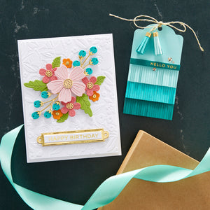 Sentiment Labels Etched Dies from the Celebrate You Collection