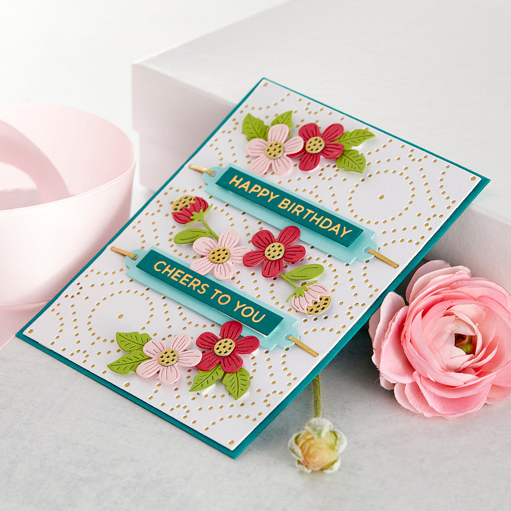 Sentiment Labels Etched Dies from the Celebrate You Collection