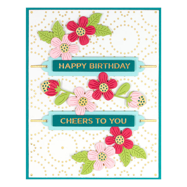 Sentiment Labels Etched Dies from the Celebrate You Collection