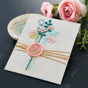 Sealed Twine Etched Dies from the Sealed by Spellbinders Collection