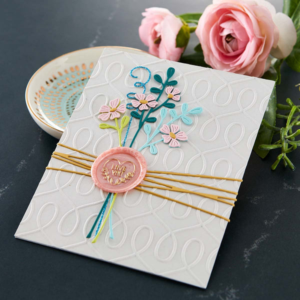 Sealed Twine Etched Dies from the Sealed by Spellbinders Collection