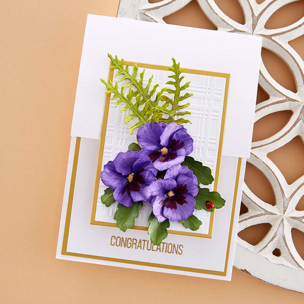 Bamboo Trellis 3D Embossing Folder from The Painter’s Garden Collection by Susan Tierney-Cockburn
