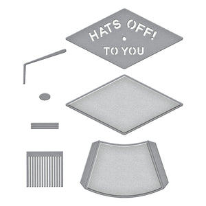 Hats Off to You Etched Dies from the Celebrate You Collection
