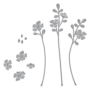 Sealed Blooms Etched Dies from the Sealed by Spellbinders Collection