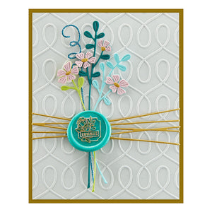Sealed Blooms Etched Dies from the Sealed by Spellbinders Collection