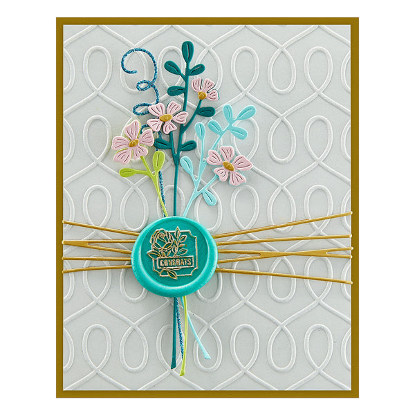 Sealed Blooms Etched Dies from the Sealed by Spellbinders Collection