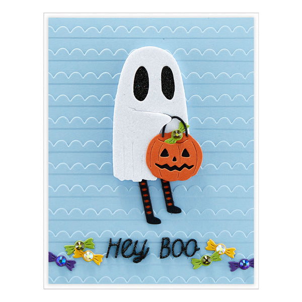 Dancin' Ghost Etched Dies from the Boo Dance Party Collection