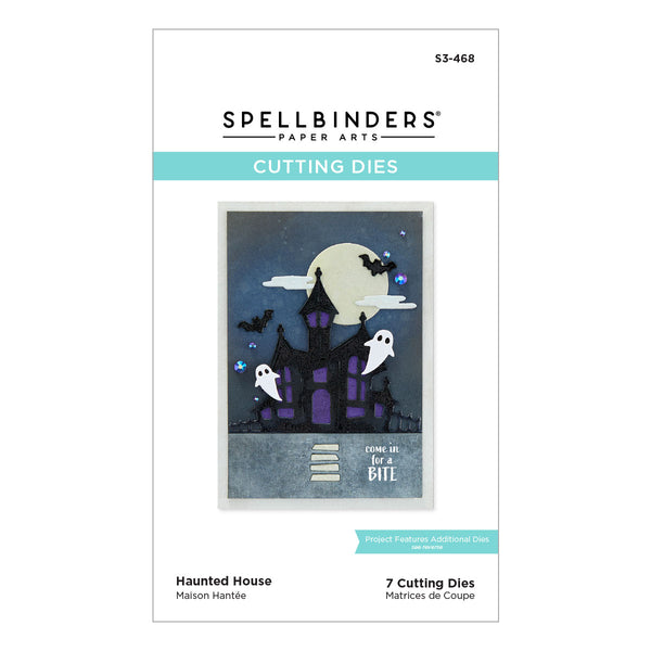 Haunted House Etched Dies from the Boo Dance Party Collection