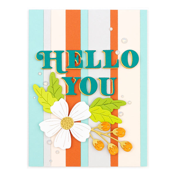 Be Bold Uppercase Alphabet Etched Dies from the Be Bold Collection