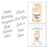 Smooth Lines Mix & Match Sentiments Etched Dies from the Be Bold Collection (S4-1168) Combo Image