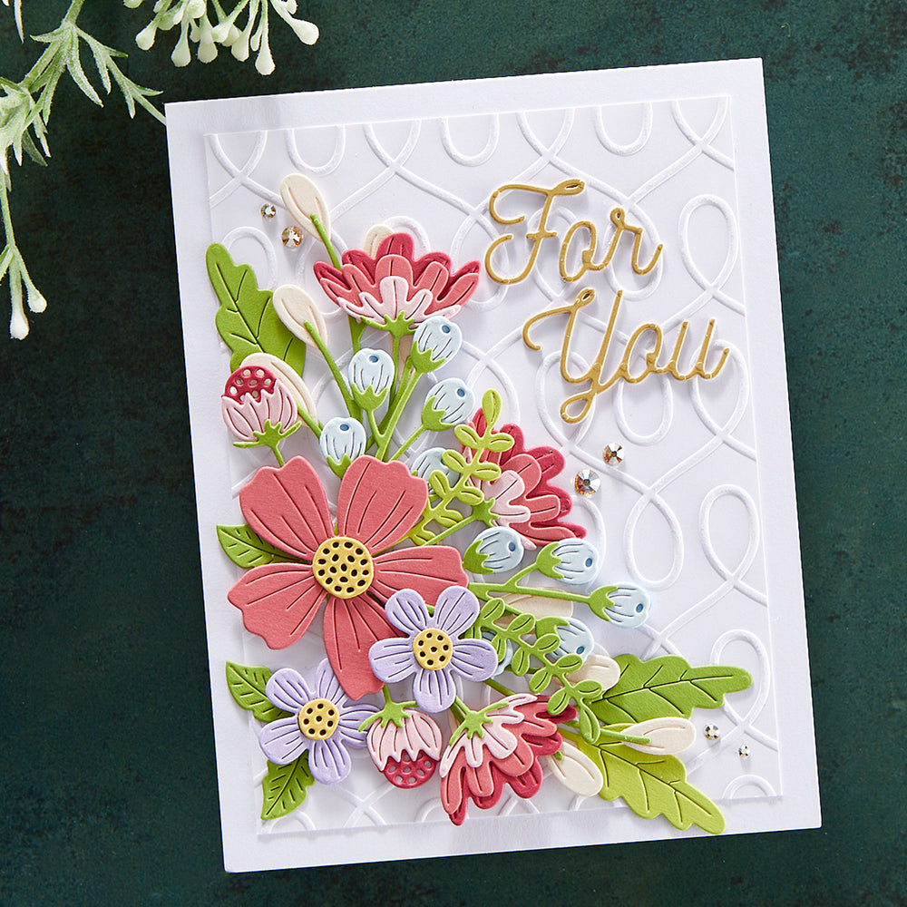 Loops Embossing Folder from the Be Bold Collection