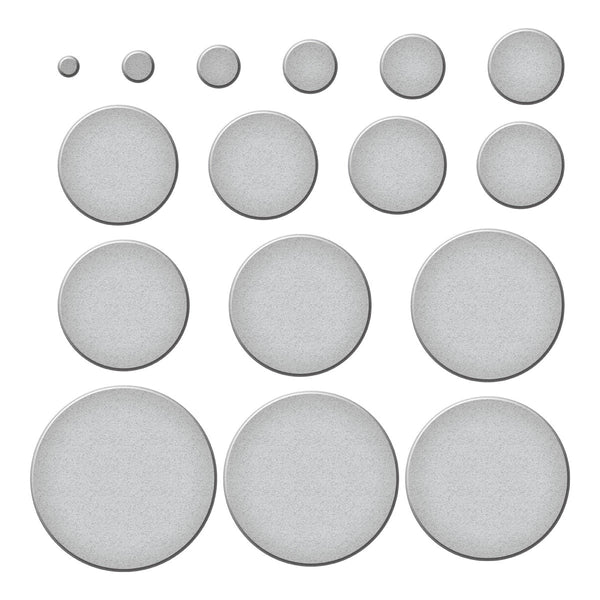 Everlasting Circles Etched Dies from the Everlasting Shapes Collection