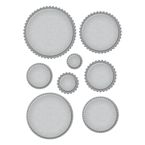 Postage Edge Circles from the Postage Edge Shapes Collection by Becca Feeken