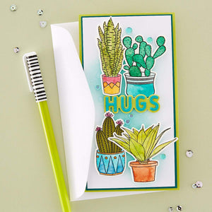 Ranger Succulents Clear Stamp Set by Simon Hurley create.