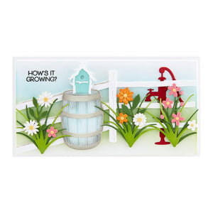 Rustic Garden Etched Dies from the Country Road Collection by Annie Williams