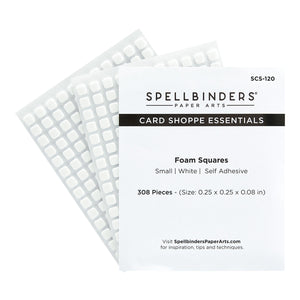 White Foam Adhesive Squares - Small