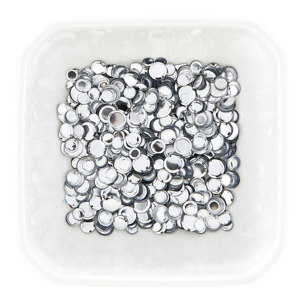 Silver Smooth Discs Color Essentials Sequins