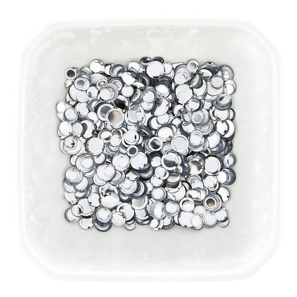 Silver Smooth Discs Color Essentials Sequins