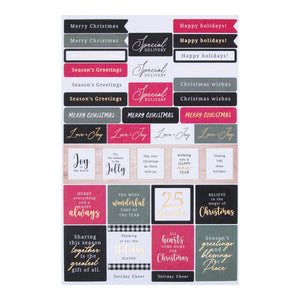 Santa Lane Sticker Pack