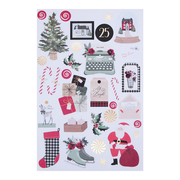 Santa Lane Sticker Pack
