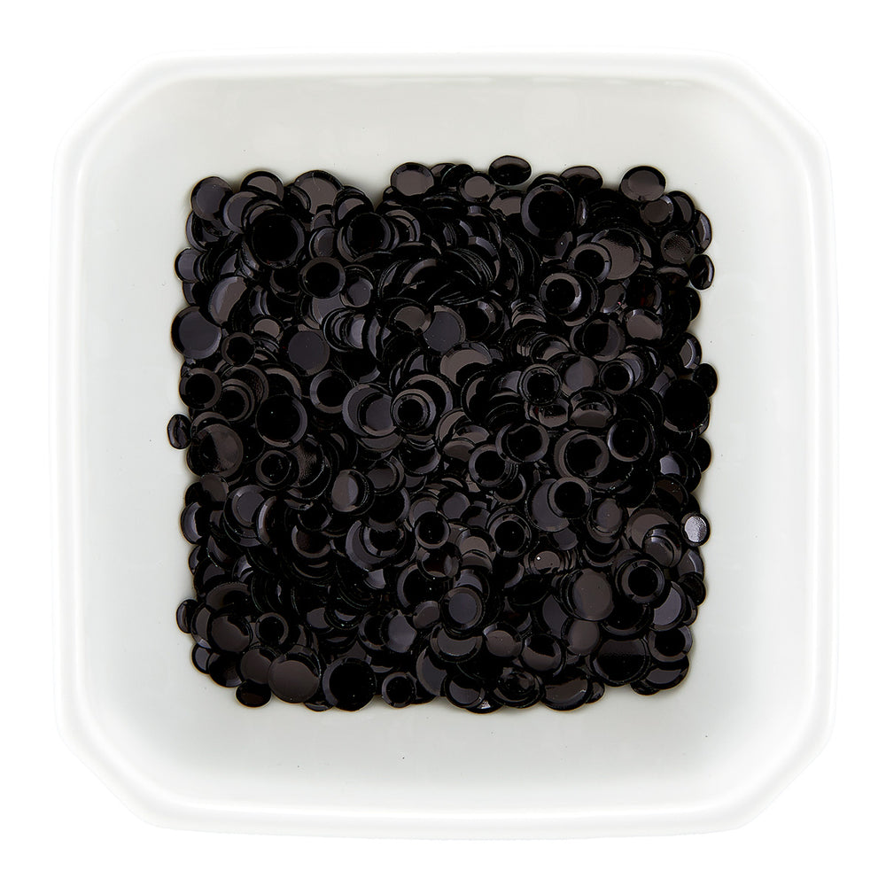 Black Smooth Discs Color Essentials Sequins