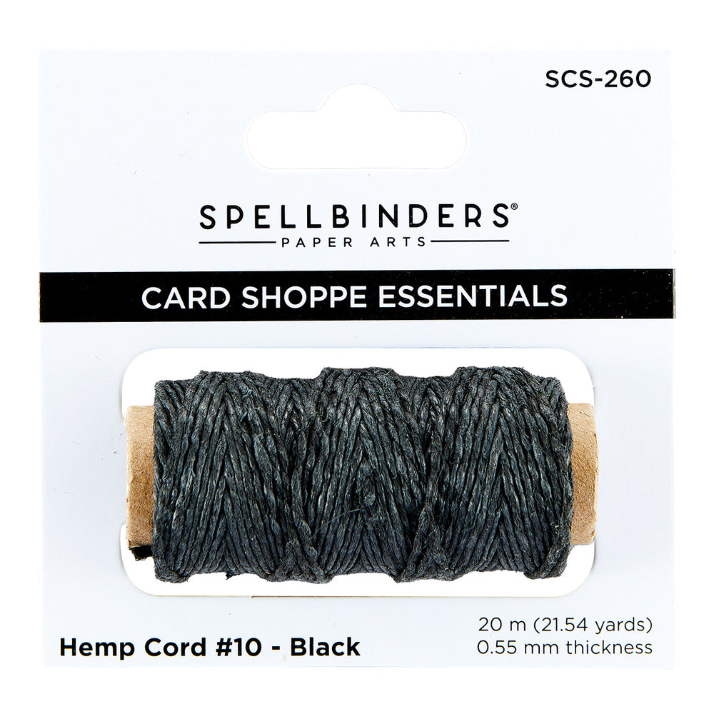 Black Cord from the Sealed by Spellbinders Collection
