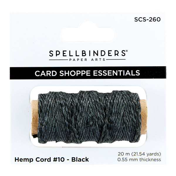 Black Cord from the Sealed by Spellbinders Collection