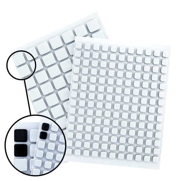 Black Foam Adhesive Squares Mix - 2MM