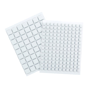 Black Foam Adhesive Squares Mix - 1MM