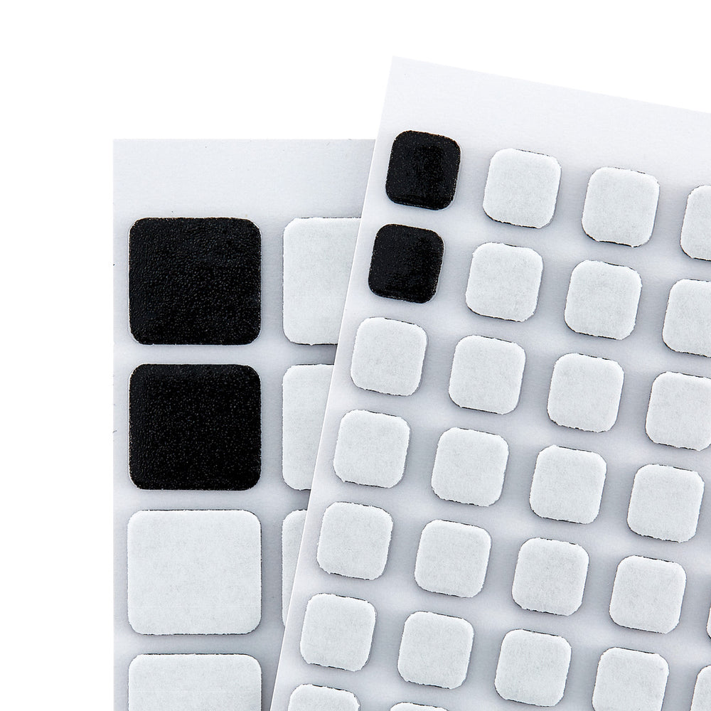 Black Foam Adhesive Squares Mix - 1MM