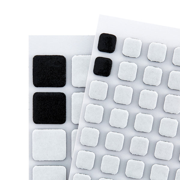 Black Foam Adhesive Squares Mix - 1MM